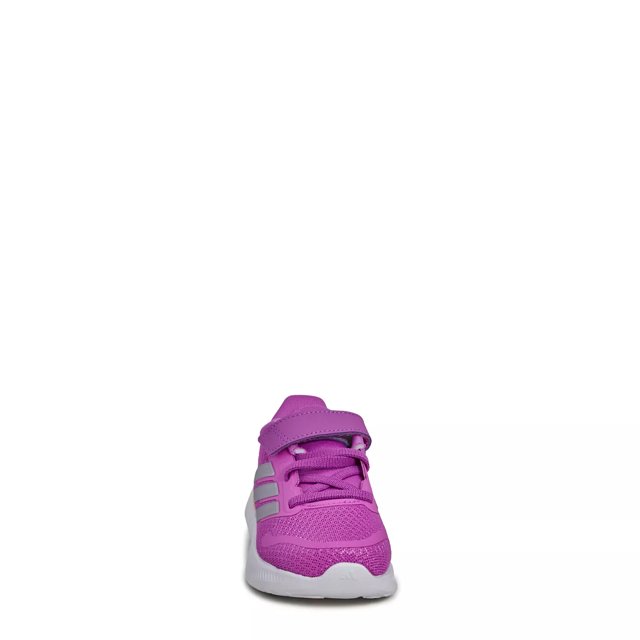 Adidas RunFalcon 5.0 Toddler Running Shoe 5 Purple Silver