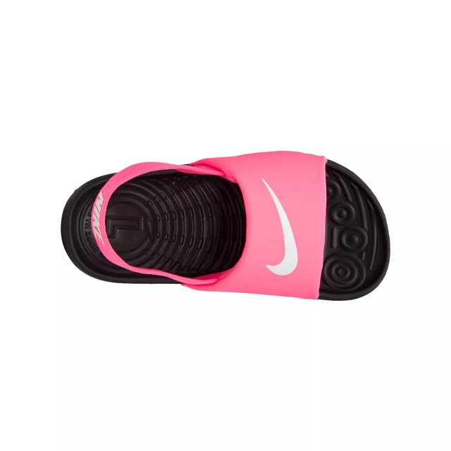 Nike kawa slide black pink sale