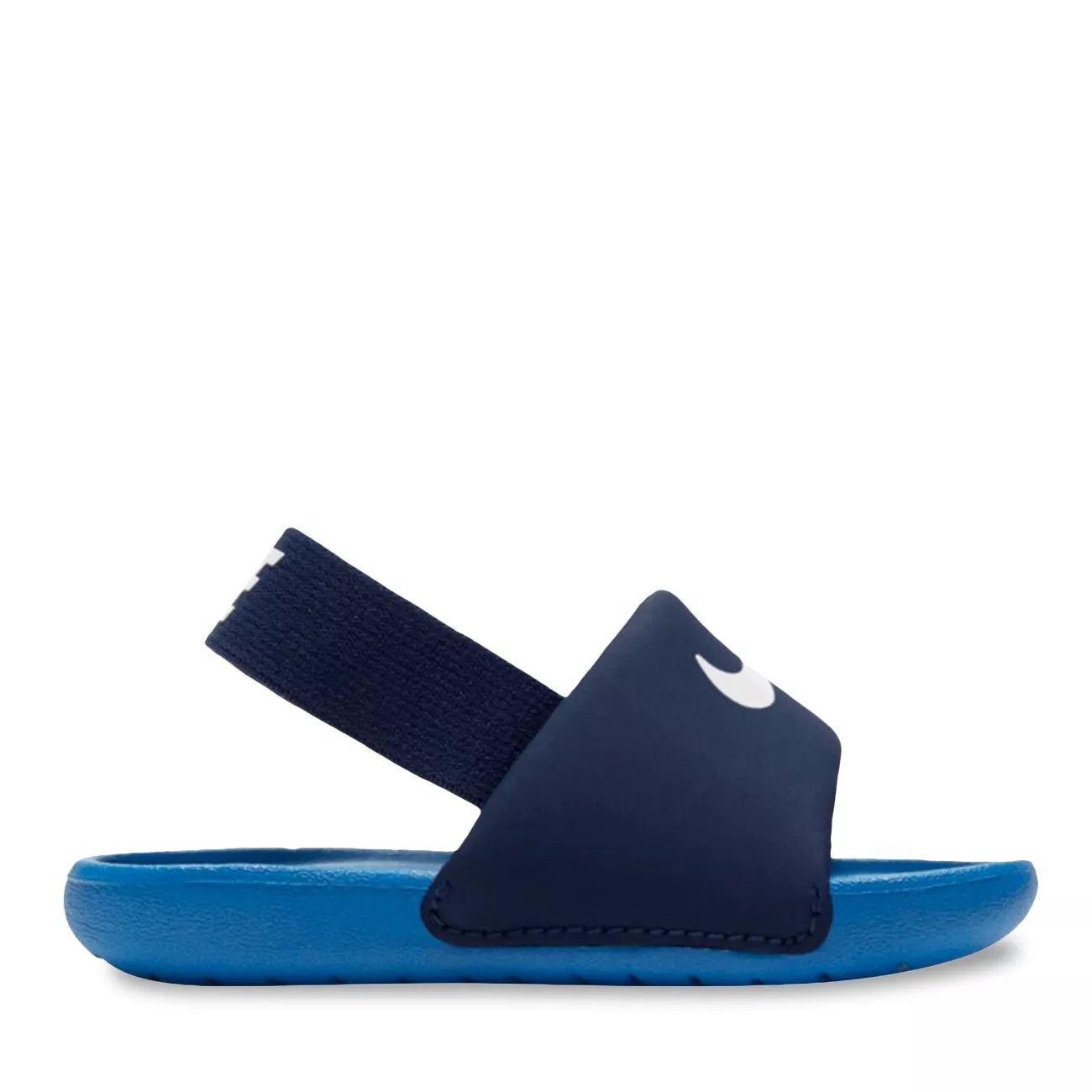 Nike kawa slide on sale blue