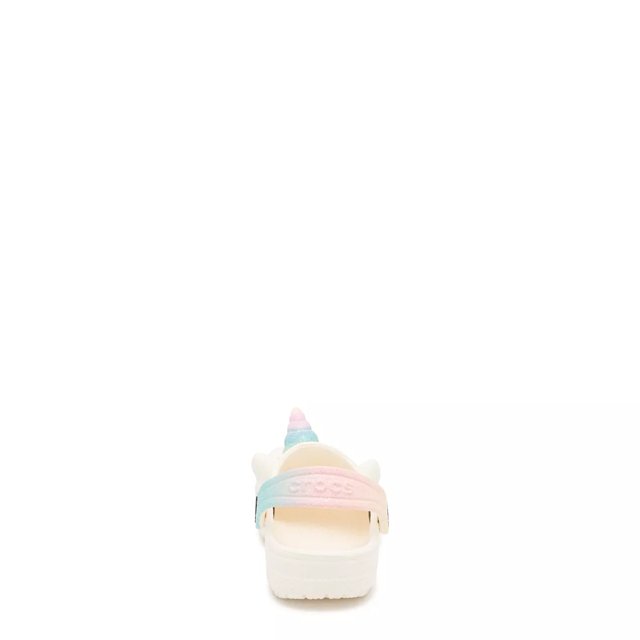 Crocs Toddler Girls I Am Rainbow Unicorn Clog The Shoe Company