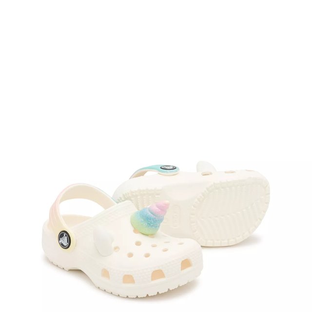 Crocs Toddler Girls I Am Rainbow Unicorn Clog The Shoe Company