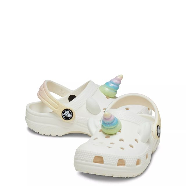 Kids unicorn crocs hotsell