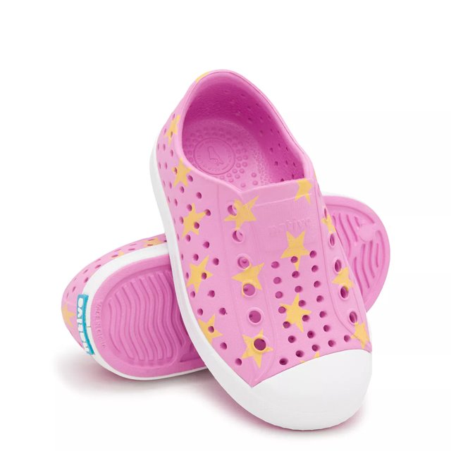 Native Shoes Toddler Girls Jefferson Sugarlite Print Slip On Shoe