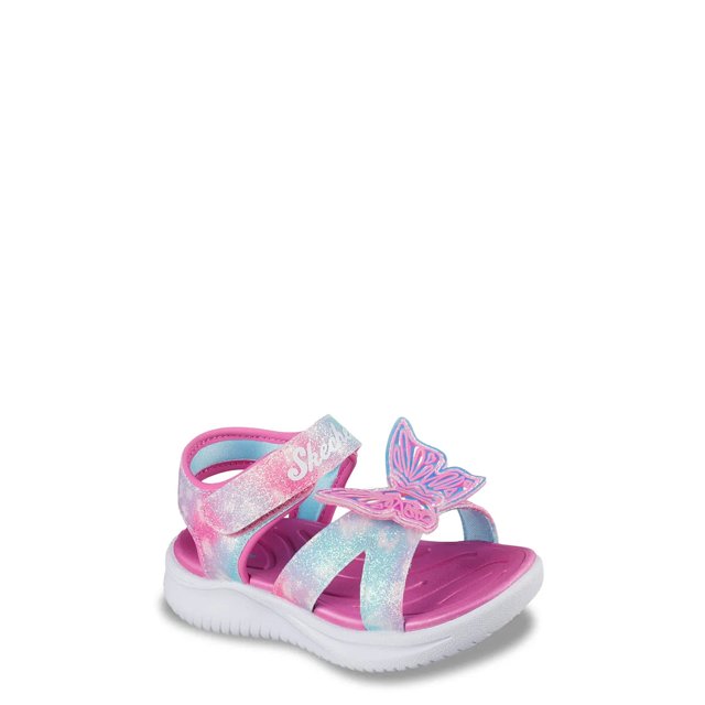Skechers Toddler Girls' Jumpsters Butterfly Brights Sandal