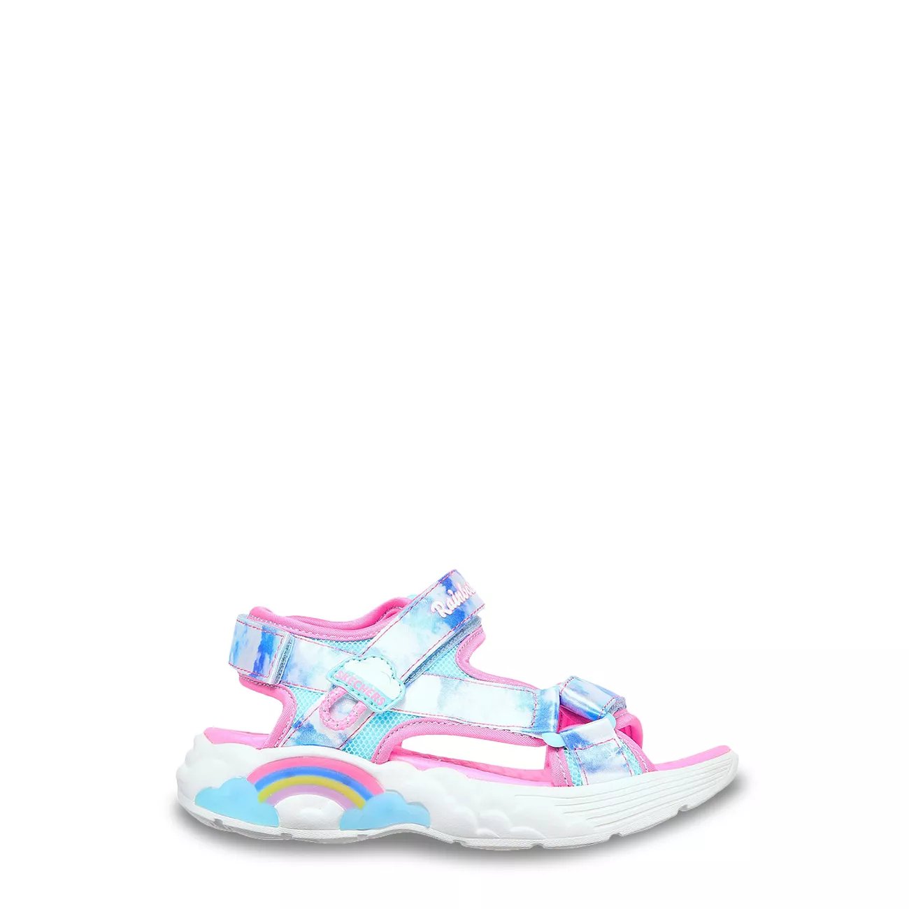 Skechers Toddler Girls Rainbow Racer Sandal The Shoe Company