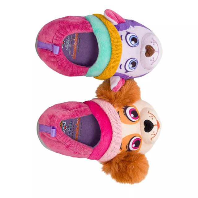 Paw Patrol Toddler Girls 3D Slipper The Shoe Company