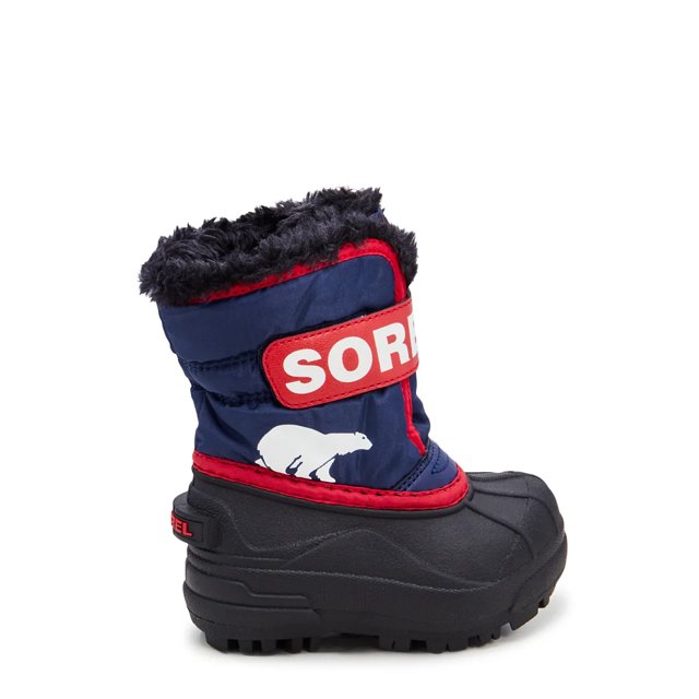 スキー SOREL CHILDREN'S  COMMANDER 18cm SOREL Toddler Unisex Snow Commander Waterproof Winter Boot