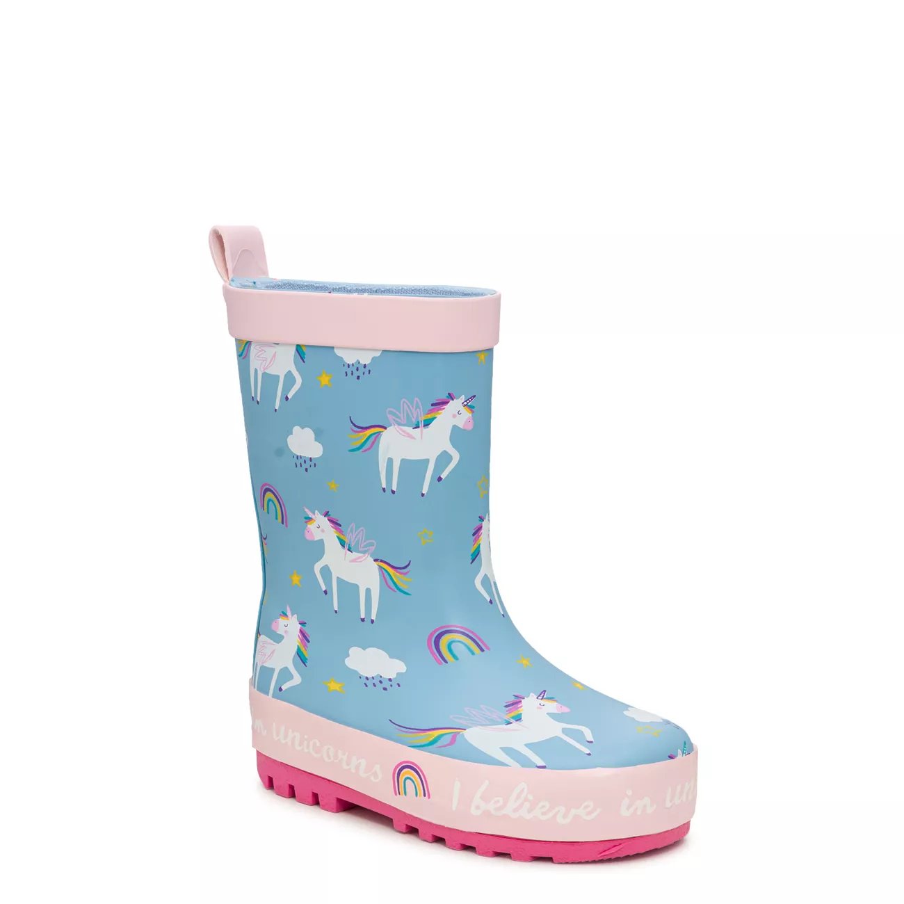 Toddler Girls' Mystic Unicorn Waterproof Rain Boot