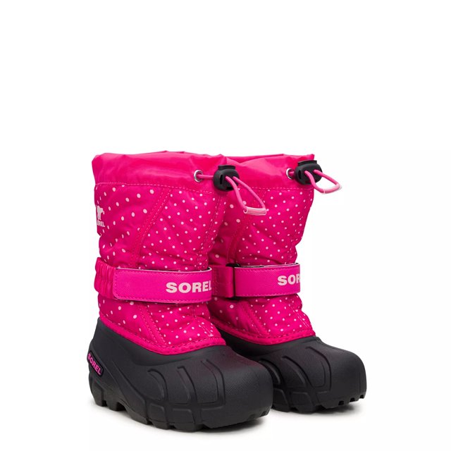 SOREL Toddler Girls Waterproof Flurry Print Winter Boot