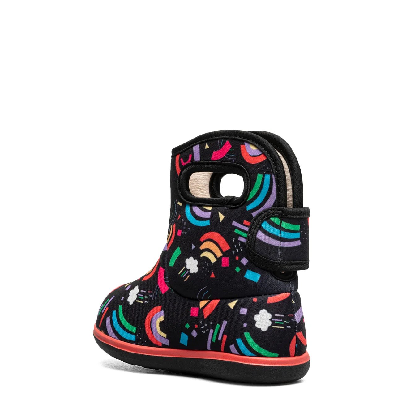 Toddler Unisex Baby Bogs II Rainbow Fun Waterproof Winter Boot