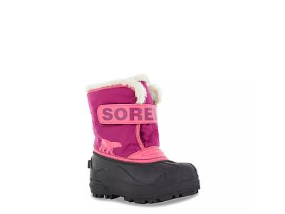 Pink sorel shop toddler boots