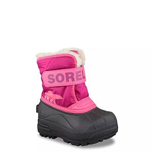 Cathalem Snow Boots for Girls Size 1 Ethnic Style Cotton Boots For Toddler  Gilrs Cloth Shoes Warm Winter Snow Creature Boots Pink 10.5 Years 