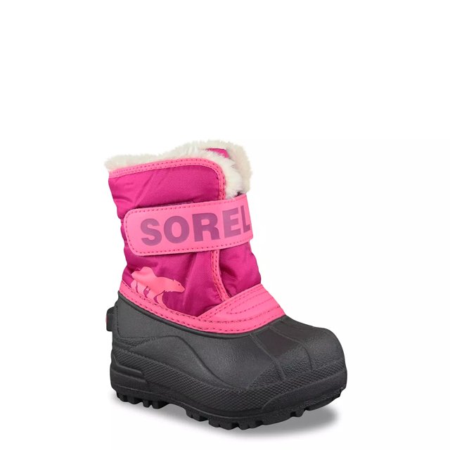 Pink girls snow boots shop