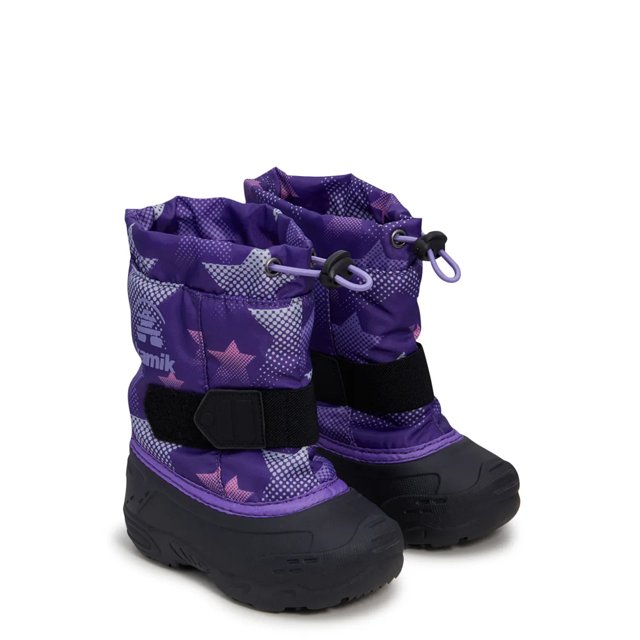 Kamik Toddler Girls Morgan Waterproof Winter Boot in New Purple Size 6 Medium