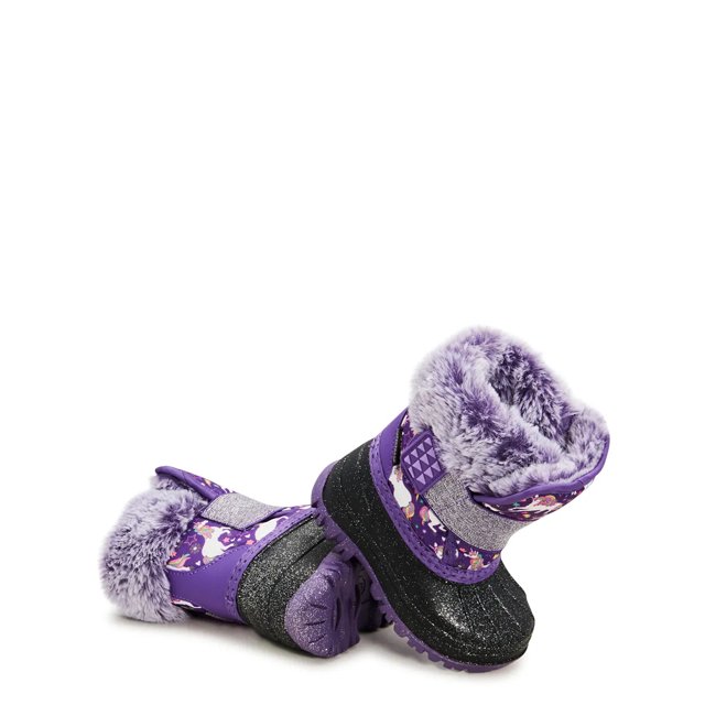 Elements Toddler Girls' Unicorn Waterproof Winter Boot The Shoe