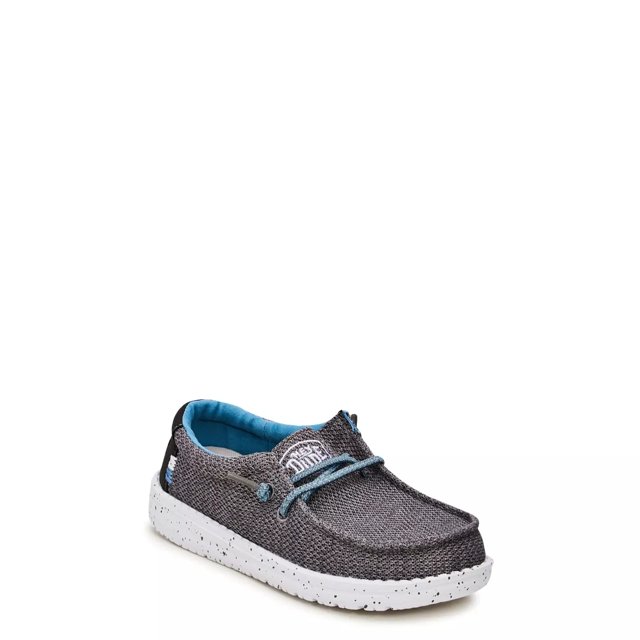 Hey Dude Boys Wally Sox Moc Toe Slip On in Sharkskin Size 13 Medium