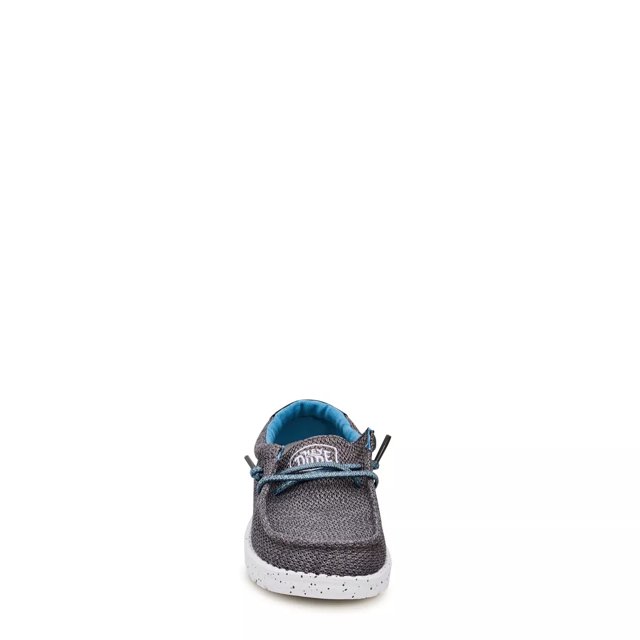Hey Dude Boys Wally Sox Moc Toe Slip On in Sharkskin Size 13 Medium