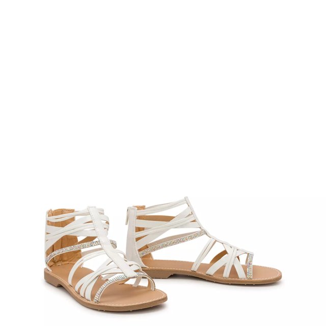 Girls fisherman sandals discount