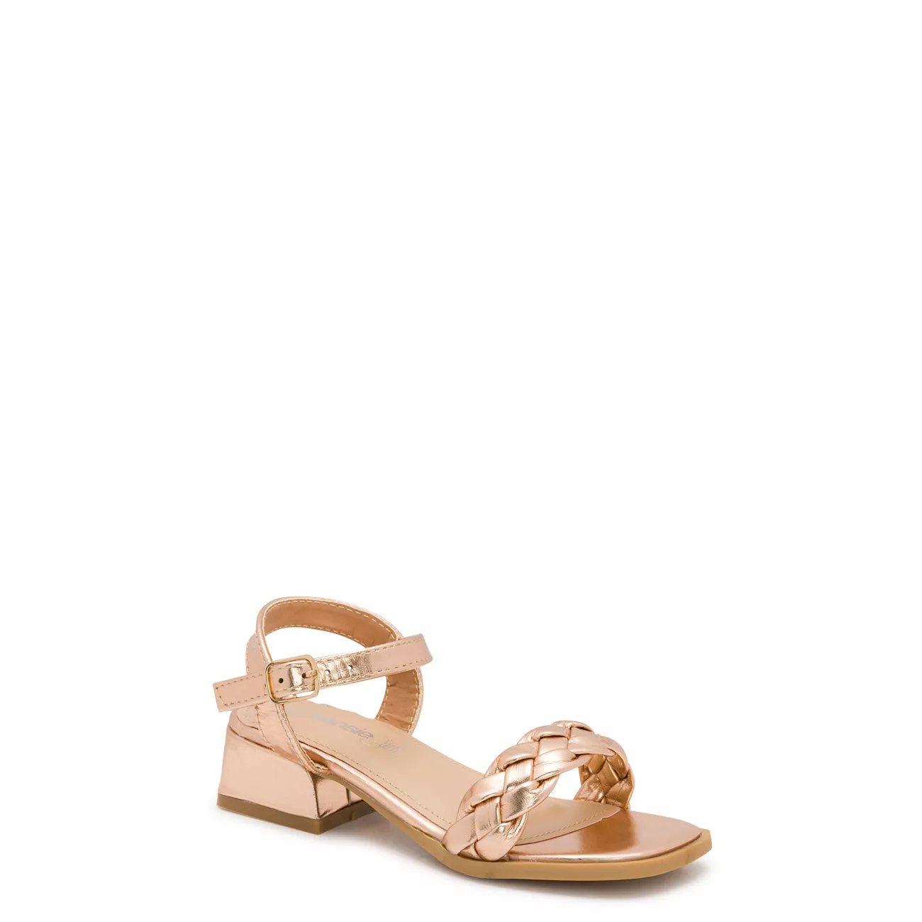 Youth Girls' Braided Heel Sandal