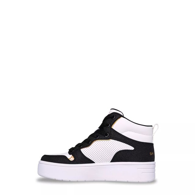 Girls black high top trainers hot sale