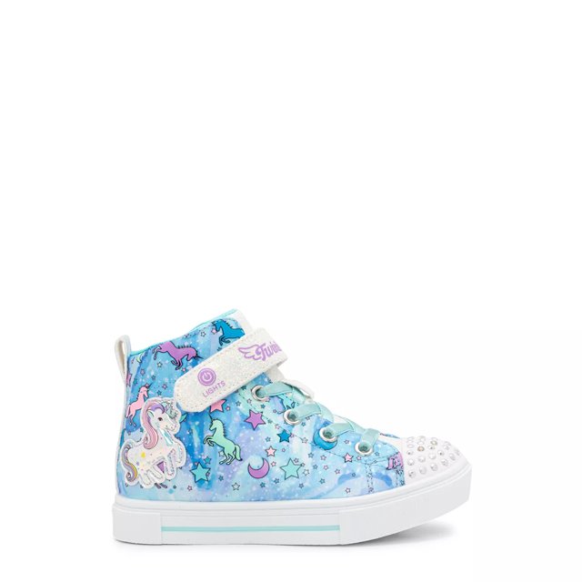 Skechers Youth Girls Twinkle Toes Twinkle Sparks Unicorn Daydream Sneaker