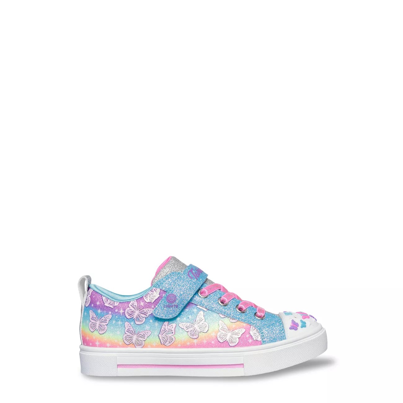 Youth Girls' Twinkle Sparks Butterfly Slip-On Sneaker