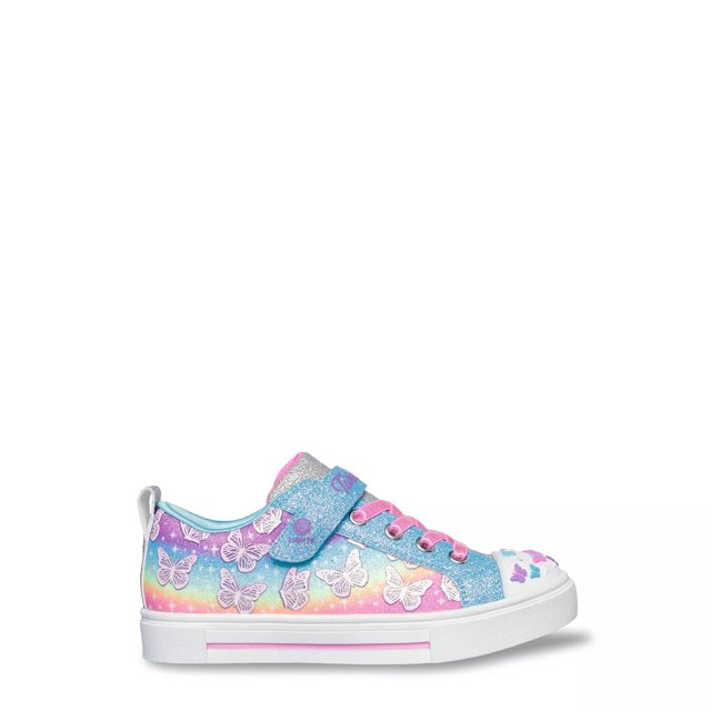 Girls slip on skechers shop