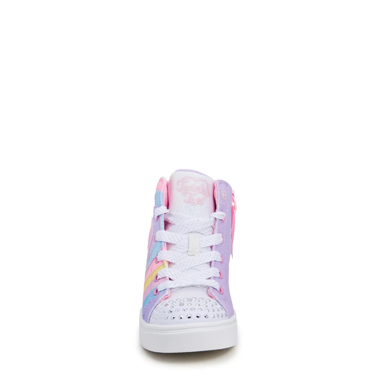 Youth Girls' Twinkle Sparks Heart Pop High Top Sneaker