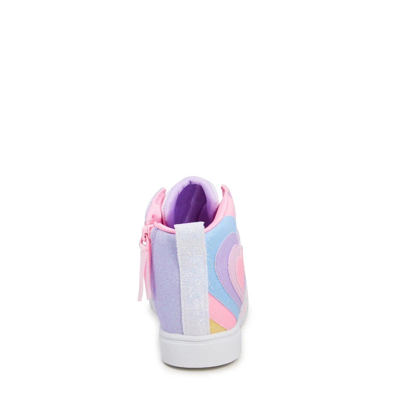 Youth Girls' Twinkle Sparks Heart Pop High Top Sneaker