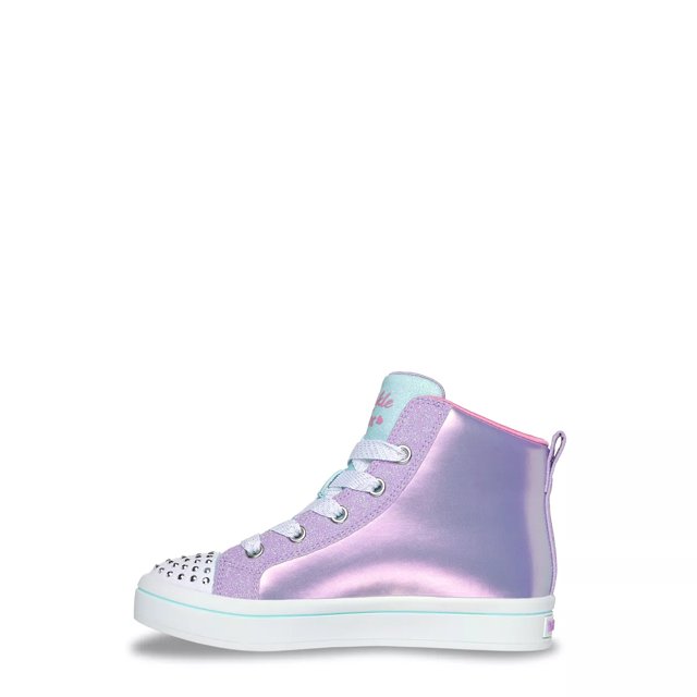 Girls purple high tops top
