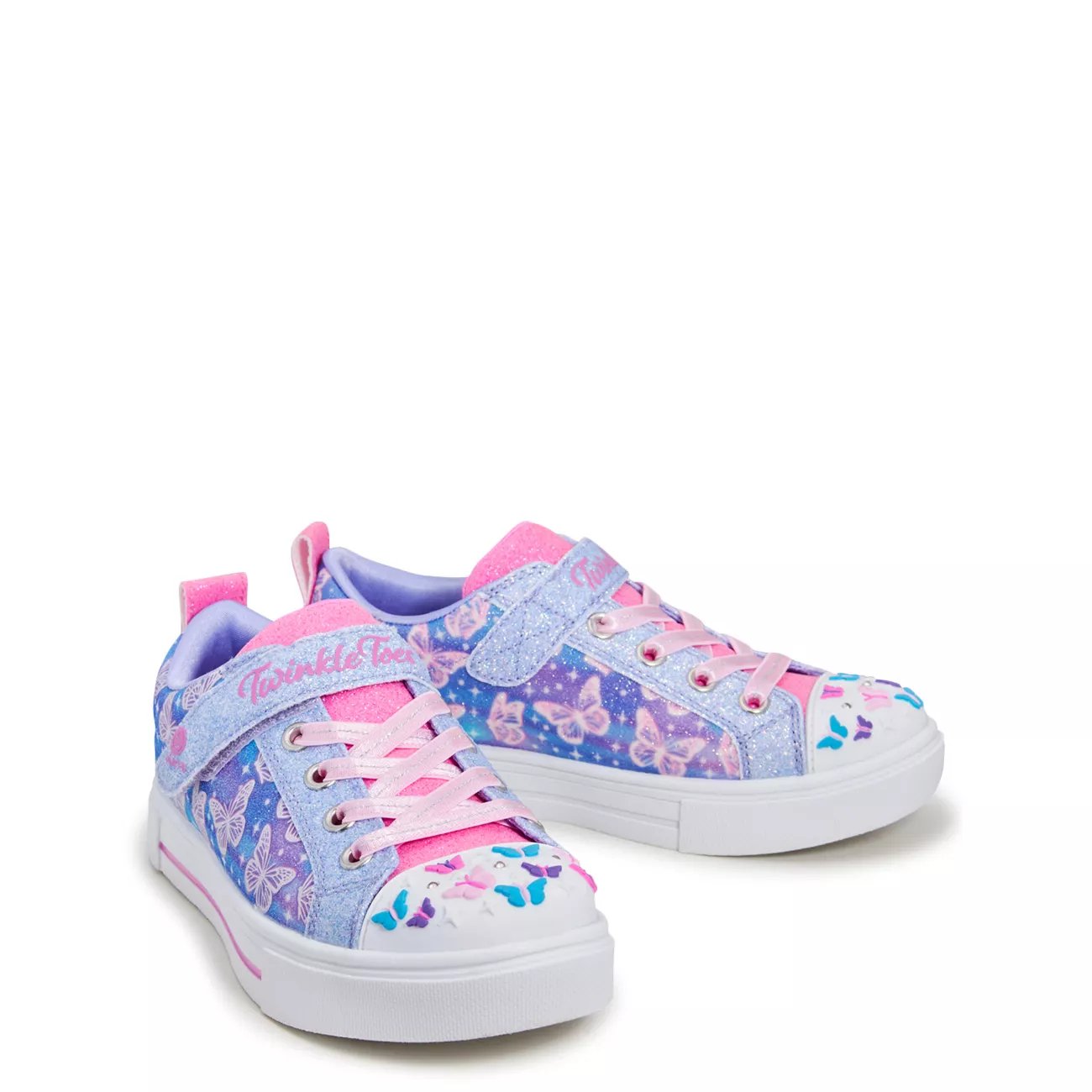 Youth Girls' Twinkle Sparks Butterfly Slip-On Sneaker