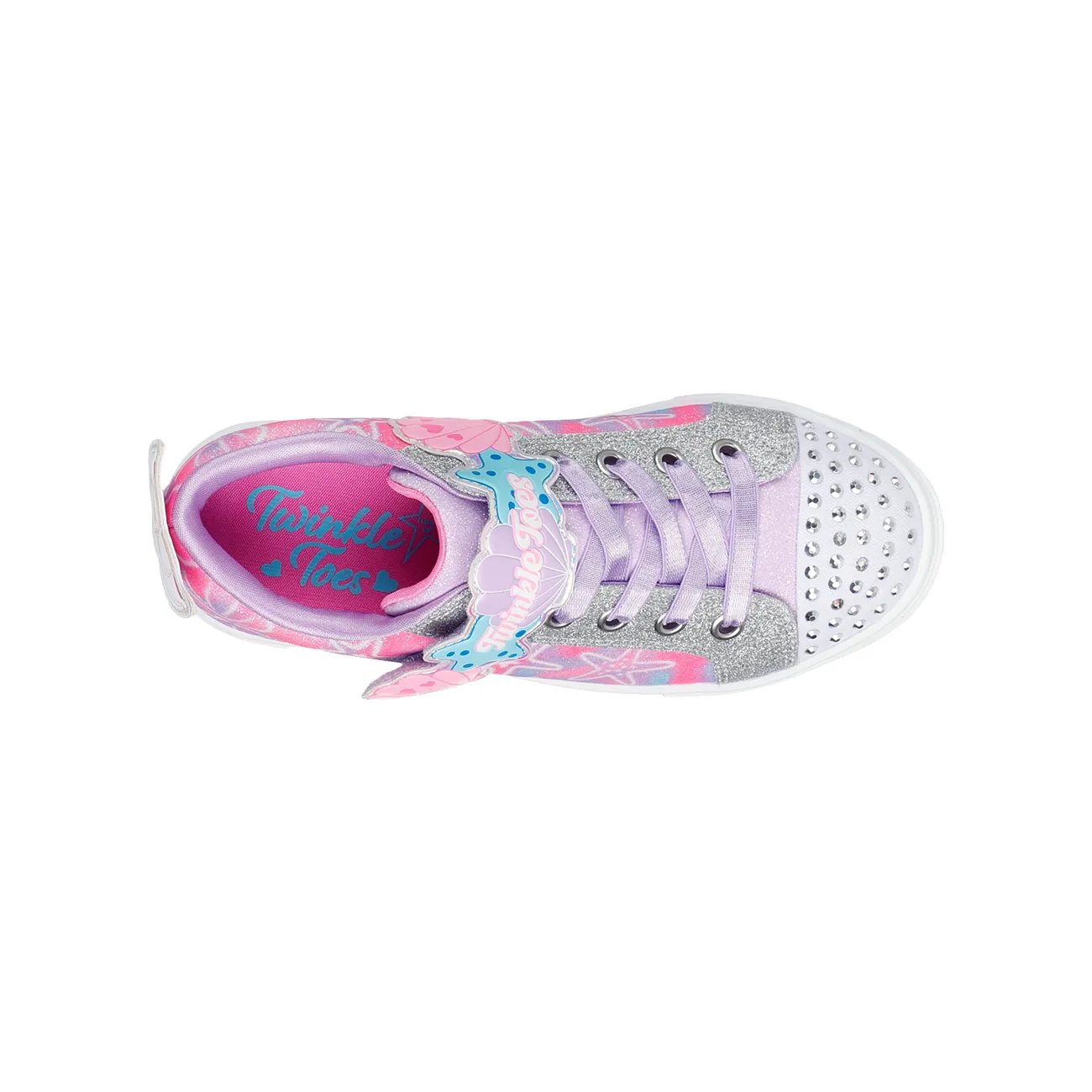 Youth Girls' Twinkle Toes Sparks  Underwater Magic Sneaker