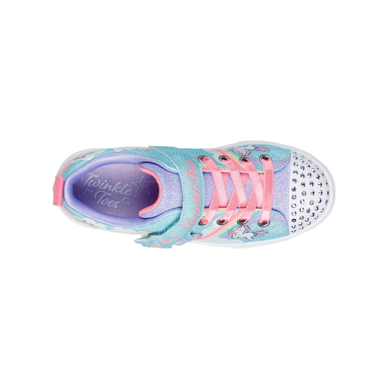 Youth Girls' Twinkle Toes Sparks Jumpin' Clouds Sneaker