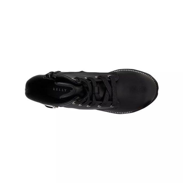 Kelly Katie Youth Girls Kaycee Combat Boot The Shoe Company