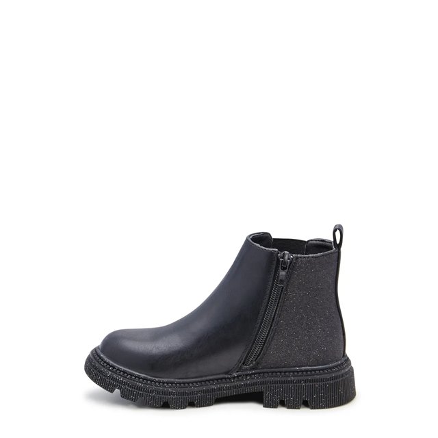 Kelly Katie Girls Kaylie Chelsea Bootie in Black Size 1 Medium