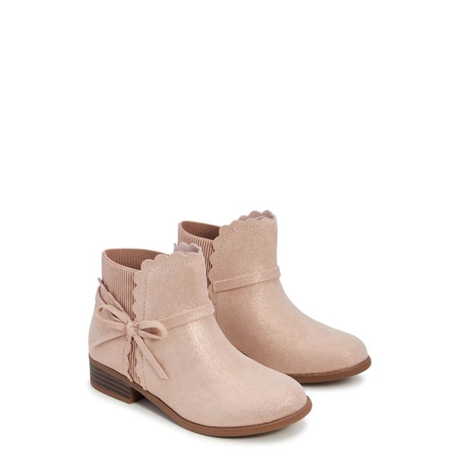 Kelly Katie Girls Brooke Bootie in Blush Size 3 Medium