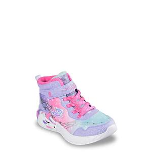 Skechers Youth Girls' Twinkle Sparks Galaxy High Top Sneaker