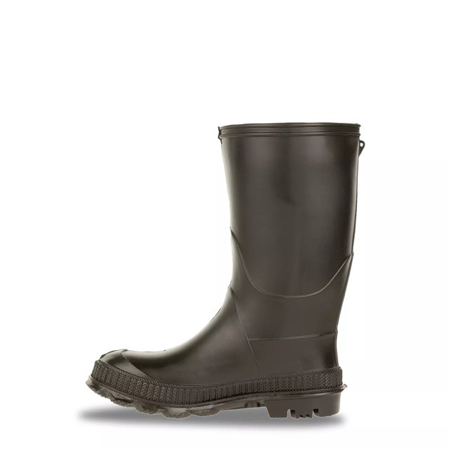 Boys black rubber boots hot sale