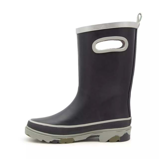 Hot Paws Youth Boys' Baron Waterproof Rubber Rain Boot