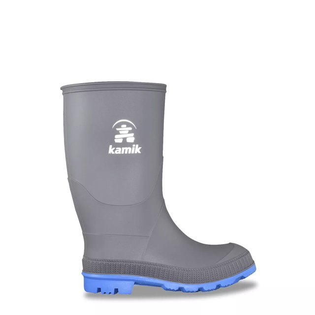 Kamik Rain Boot Stomp Charcoal Blue 11