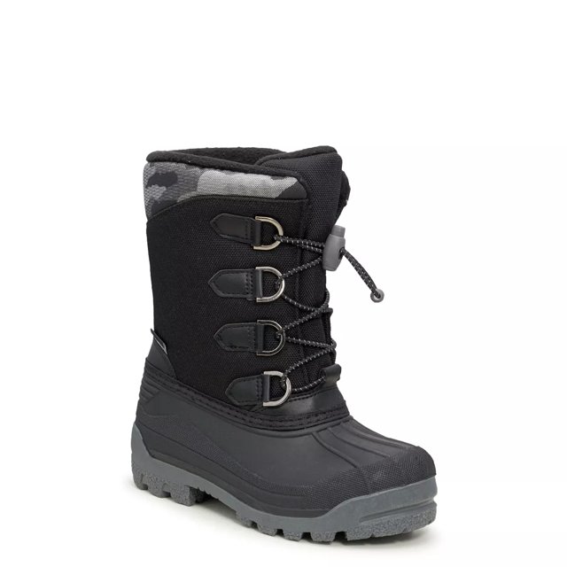 Elements Youth Boys Waterproof Camo Pac Winter Boot