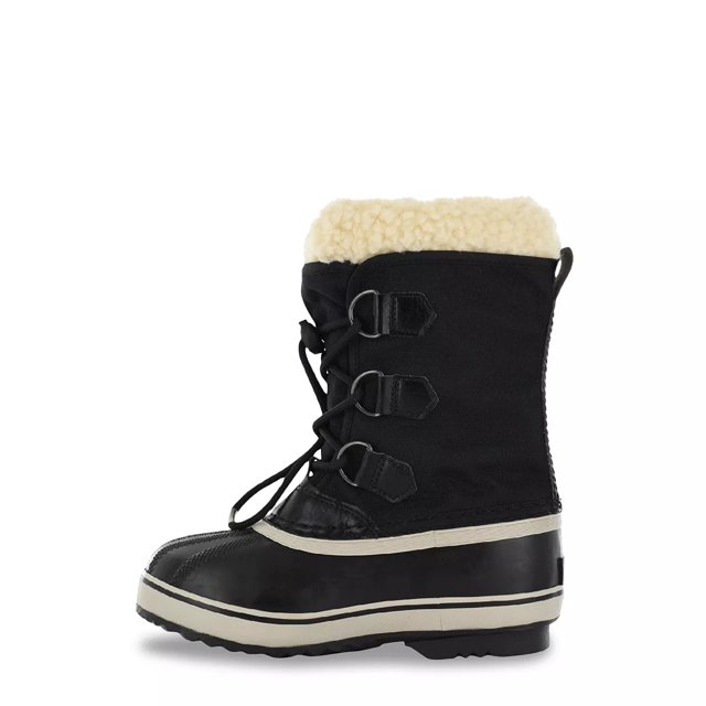 Black sorel winter boots outlet
