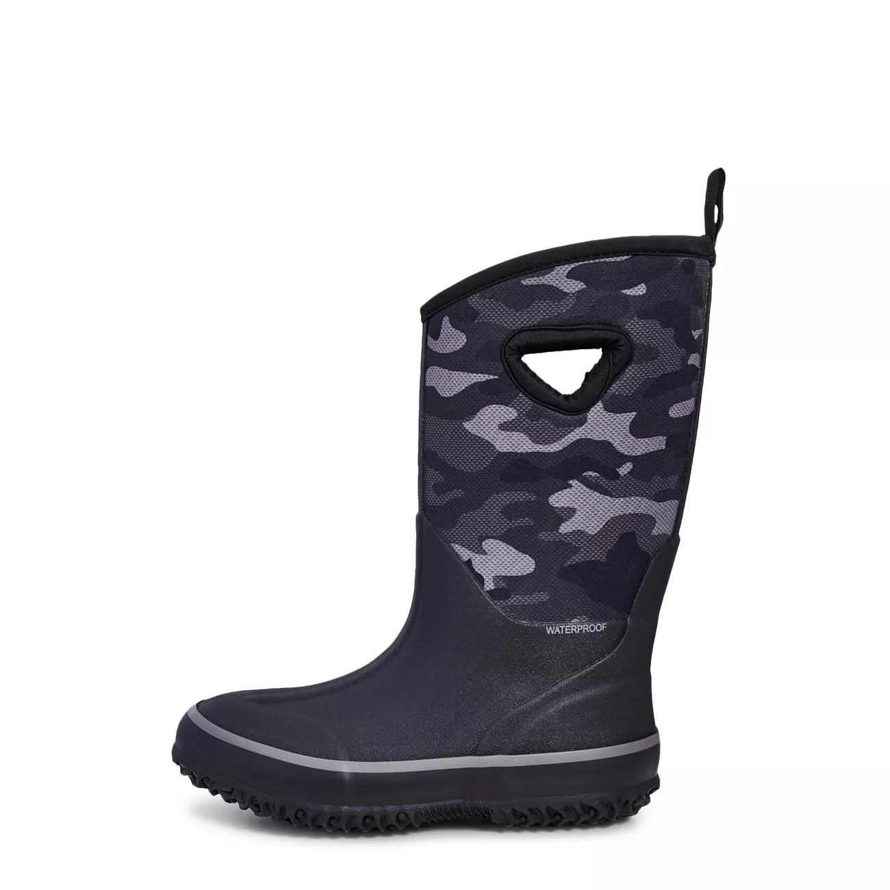 Youth Boys' Camo Half Tone Waterproof Winter Boot