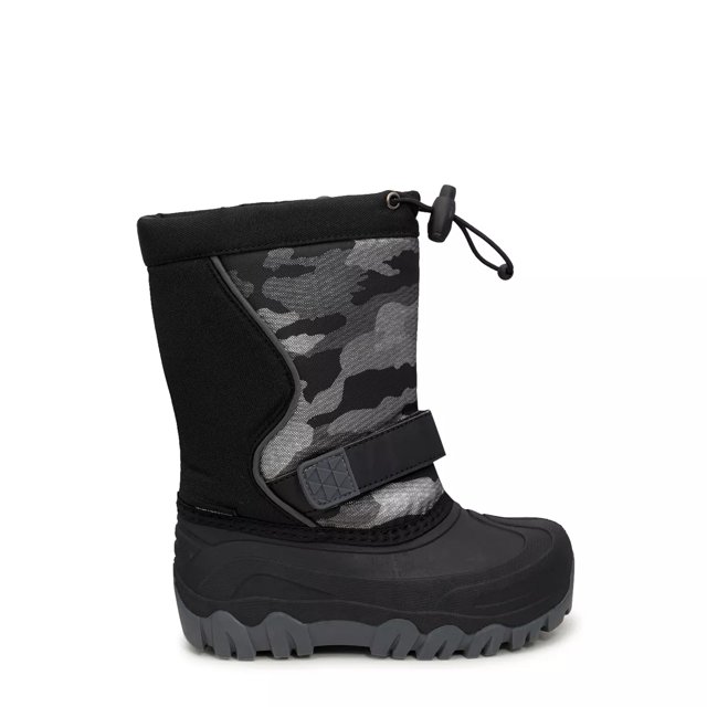 Boys black winter boots hot sale