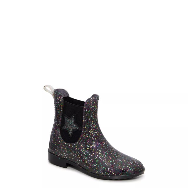 Girls glitter chelsea boots 2025