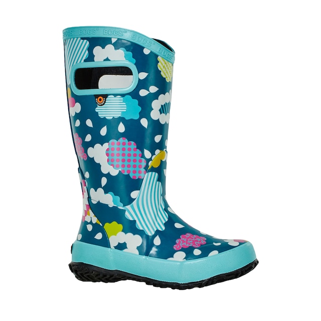 Bogs Youth Girl's Clouds Rain Boot | The Shoe Company