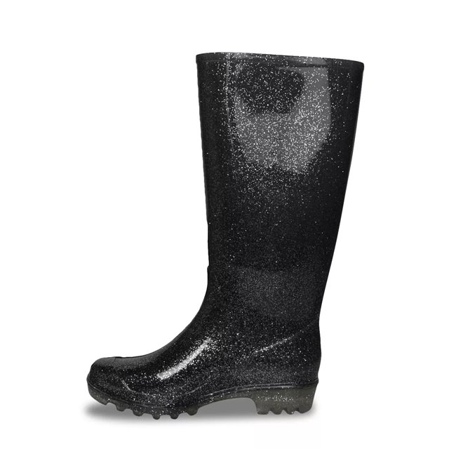 Glitter rubber boots on sale