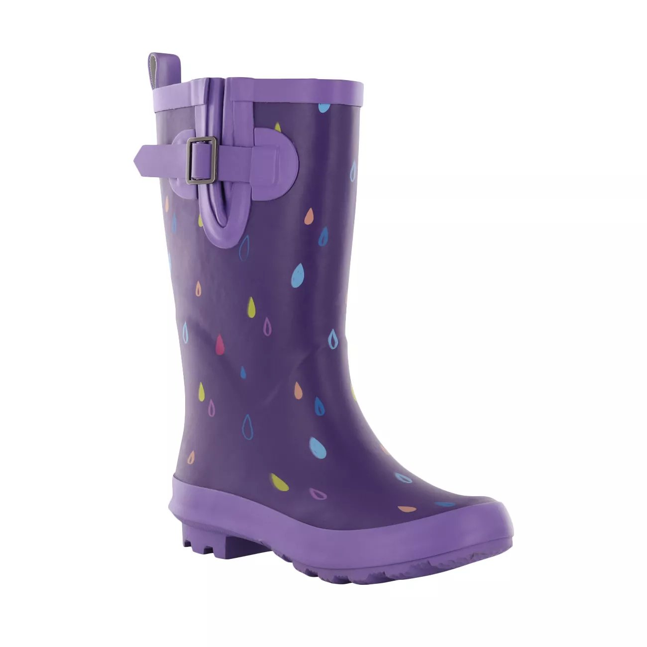 Elements Youth Girl's Raindrops Rain Boot The Shoe Company