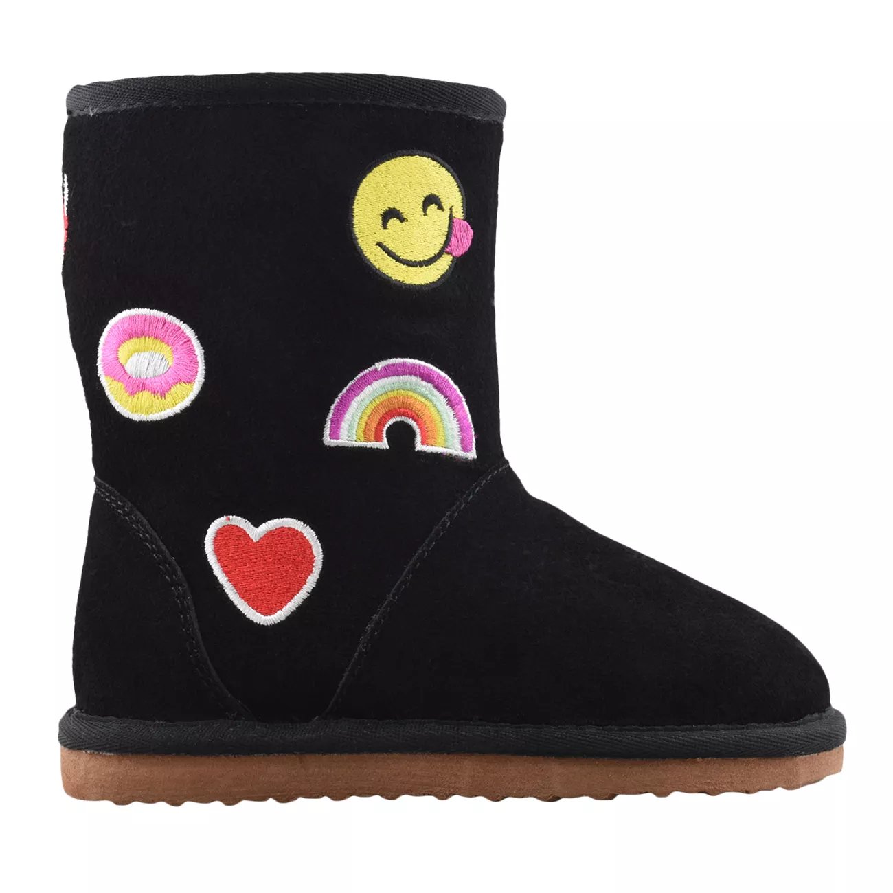LEFT & RIGHT Youth Girl's Emoji Boot The Shoe Company