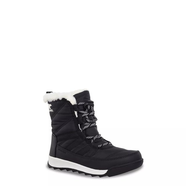 whitney short lace waterproof snow boot
